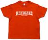 FLÜCHTLINGE WILLKOMMEN III Kinder Jungen kinder jungen T-Shirt Flüchtlinge Linke Partei Pro Asyl