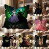 Movie W-Wickeds Cushion Cover Multi-Scene Pillow Cover for Home & Car - Reversible, Soft & Durable for Daily Use