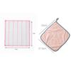 Anti-Oil Kitchen Towel 8 Layers Microfiber Kitchen Cleaning Cloth Thicken Absorbent Scouring Pad Kitchen Daily Dish Towel 30cm
