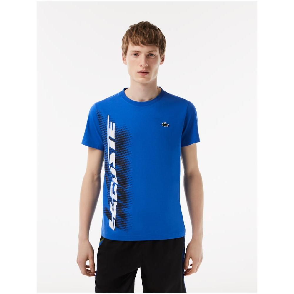 

LACOSTE Men s Gradient Lettering Short Sleeve T Shirt TH5189 53G KXB Q2NTH5189 53GKXB