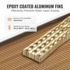 16"x 16" Heat Exchanger Water to Air 3-Row 3/8" Copper Ports 193 Fins