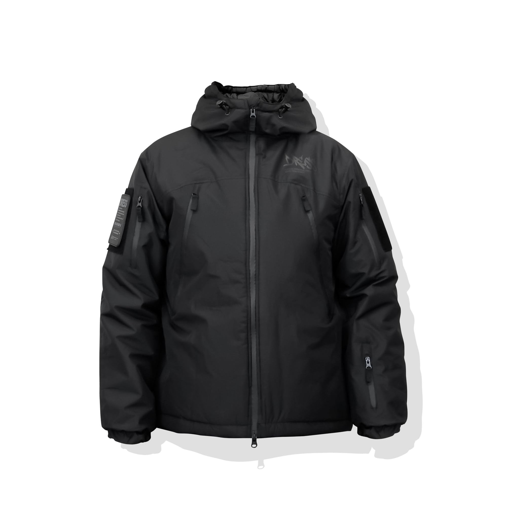 

Тактична термокуртка-сукня, Розмір L, Рибальський верхній одяг, Легкий пуховий наповнювач, Тепла, Вітрозахисна, Водовідштовхувальна, Великий розмір