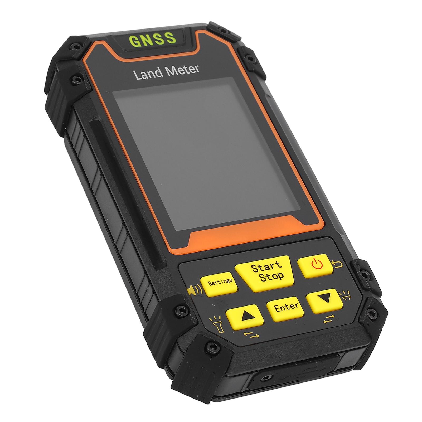 

Измеритель площади участка 2,4-дюймовый цветной экран Многофункциональный портативный GNSS-приемник GPS измеритель площади