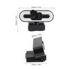 4K USB Plug and Play Webcam with Built in Microphone Lighting for Live Stream Video Call Video Conference Online