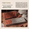 Yue Zhen Retro Wooden Journal Stamps: English Letters & Numbers Set
