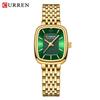 CURREN 9093 Kwadratowy Wodoodporny Casualowy Zegarek Damski