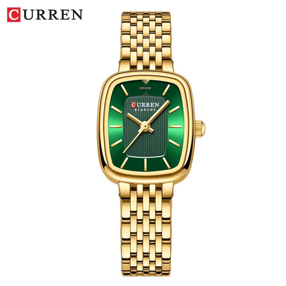 CURREN 9093 Women s Waterproof Quartz Steel Band Casual Watch