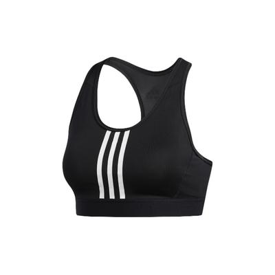 Contrast Three-Stripe Sports Bra Women Underwear Black FJ7248