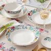 Weidu Flourishing Flowers 30-Piece Ceramic Dinnerware Set