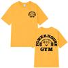 Powerhouse Gym Logo Graphic T Shirts Unisex Wounisex Olympia Fitness Short Sleeve Tshirts Summer Pure Cotton Vintage Unisex Tshirt Tops