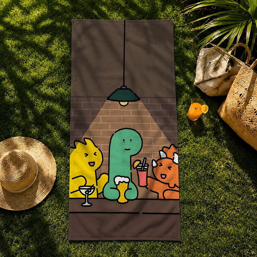 Character J-JOGUMANs Towel Towel beach towel, quick drying absorbent bath towel for Swim,Gym,Camping,Outdoor hot
