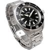 Seiko Prospex Samurai Diver's Watch Mechanical Automatic 200m Silver Black Dial Men's