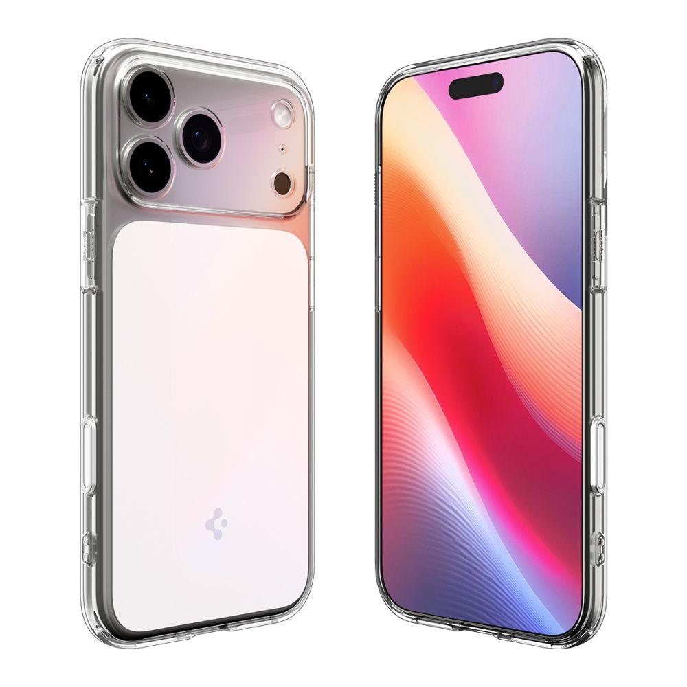 iPhone 17 Pro Max Ultra Hybrid T MagSafe Case - Transparent and White