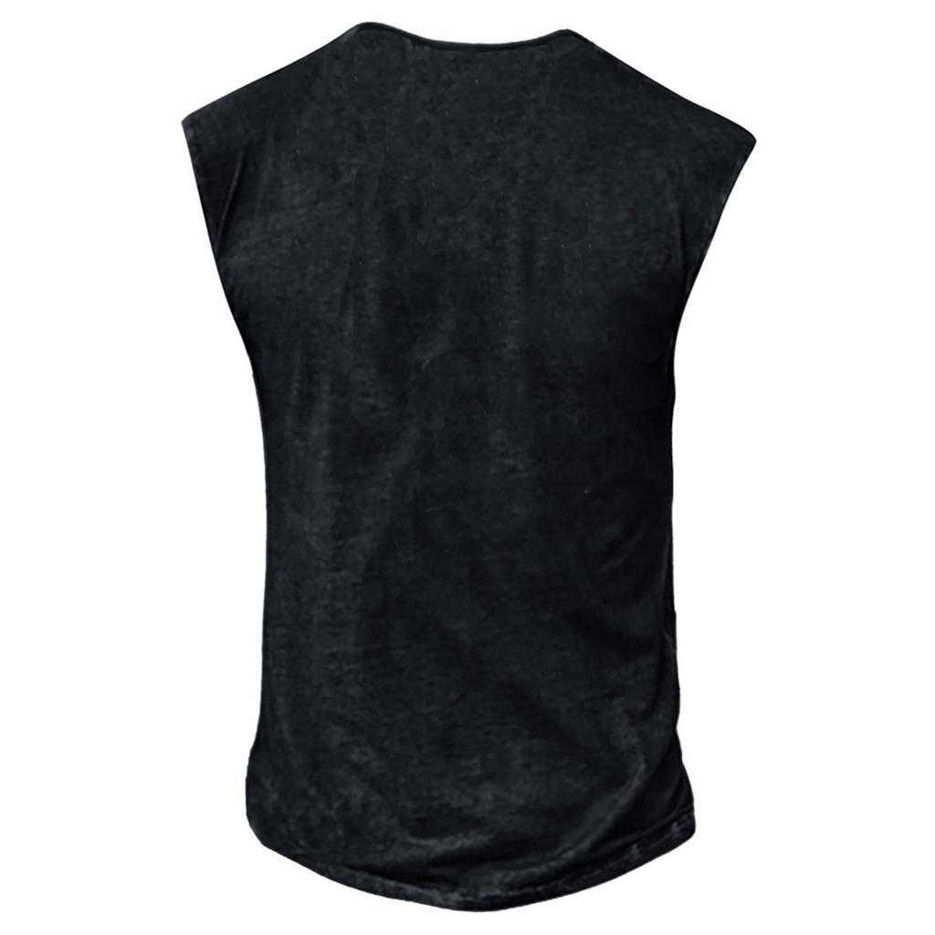 Herren-Tanktop für den Sommer, Surfen und Strand, lässig, atmungsaktiv, ärmellos, lockerer Druck, Tanktop für Herren