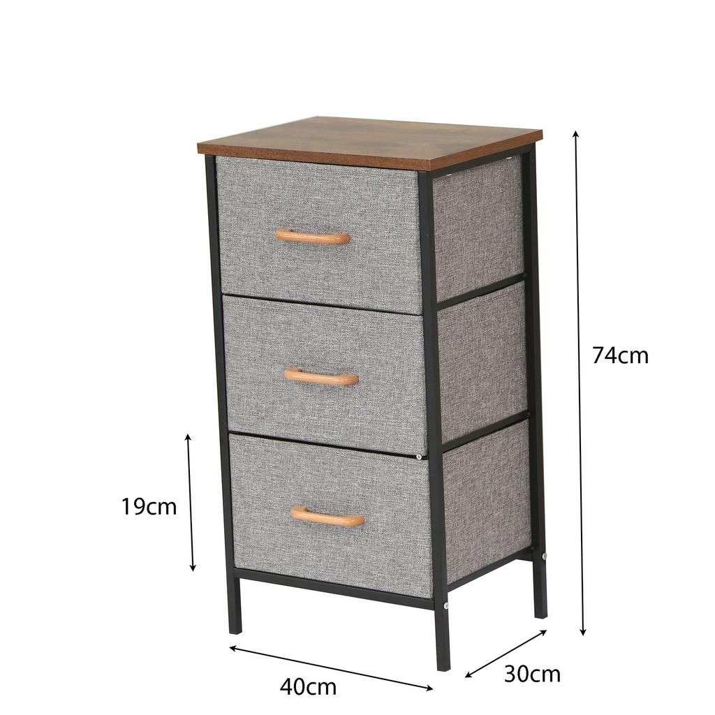 2026 Fabric Drawer Cabinet, Bedroom Nightstand, Living Room Storage Cabinet, Home Furniture Organizer, Floor Storage Cabinet