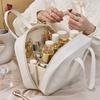 New Moon Half Bend High Value Partition Storage Portable Large Capacity Cosmetic Bag Premium Sense Large Travel Wash Bag