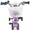 Kids  Bicycle 12 Inch for Ages 2 4 Purple