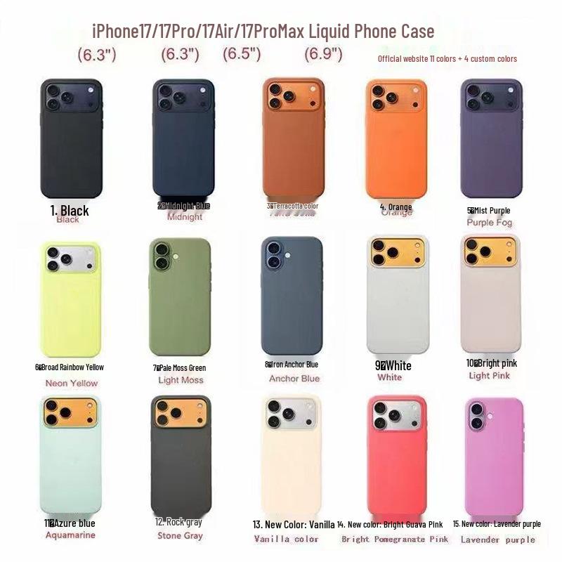 

MagSafe Compatible Silicone Case with AI Button for iPhone 17 Pro Max iPhone 17 Pro Max [Magnetic, Animation, AI Button]