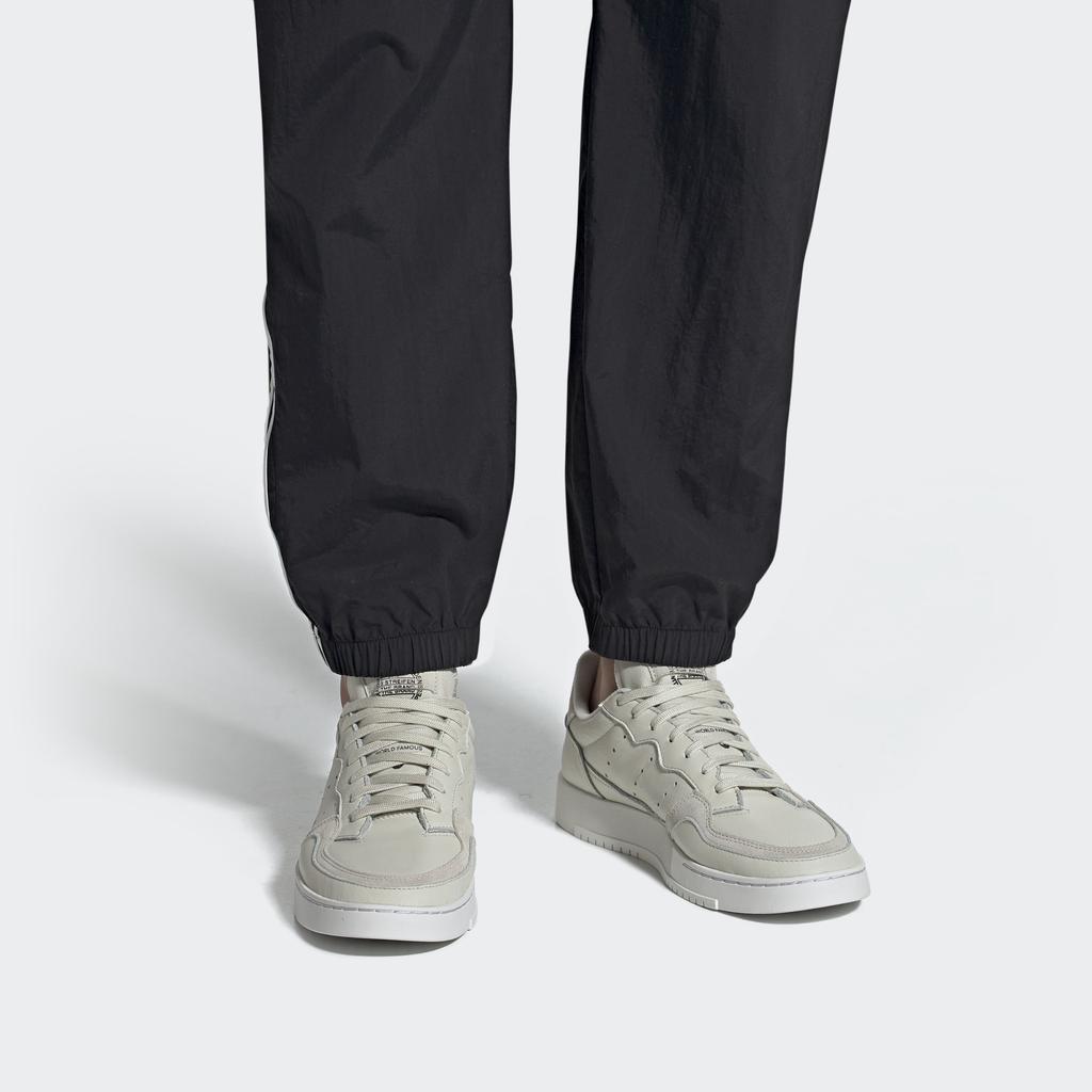 Adidas Supercourt Raw White Unisex Sneakers Cream Crystal-White EE6031