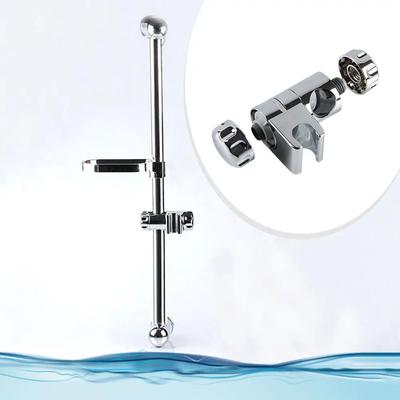 Hand Shower Bracket for Slide Bar Adjustable Chrome Plated Shower Holder