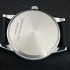 HAND-WINDING VINTAGE MONTINE SWISS MENS REFURBISHED BLACK DIAL WATCH a445227-1