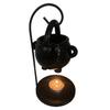 Hanging Witch Cauldron Oil Burner Witch Caldron Pot Candle Holder Smudging Incense Burning Essential Oil Diffuser for Home Decor