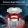Powerful LED Flashlight Rechargeable Lamp Side Light Waterproof Tactical Lantern Handheld Torch Outdoor Camping Hiking
