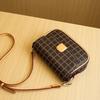 New fashion niche casual simple small square bag high-end plaid single shoulder messenger women's bag