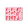 Stampo per Cioccolato Aragosta Stampo in Silicone per Torta Gommose Gelatina Cubetti di Ghiaccio, Decorazione Torta Stampo per Sapone Stampo da Forno in Silicone