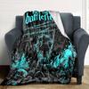 1pc Battlefield Inked Soft Flannel All Season Throw for Home, Office, Outdoor UseDurable Comfort Soft Warm Throw for Home