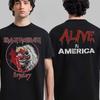Men T-shirts Iron Maiden Run for Your Lives World Tour 2025 Arnhem Netherland Dutch Exclusive Merch Tee At Gelredome T-Shirt
