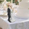 Paar Statue Hochzeitstortenaufsatz Harz Braut und Bräutigam Figur Tischdekoration für Valentinstag Jubiläum