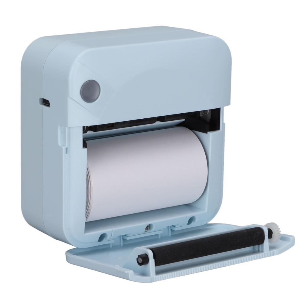 Printer 200DPI Thermal Paper Ergonomic Design Rechargble Battery Safe Stable Portable Printer for