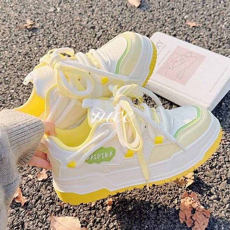 

Dopamine 2025 Women’s Thick-Soled Versatile Loafers: Autumn/Winter Casual Sneakers EU 37