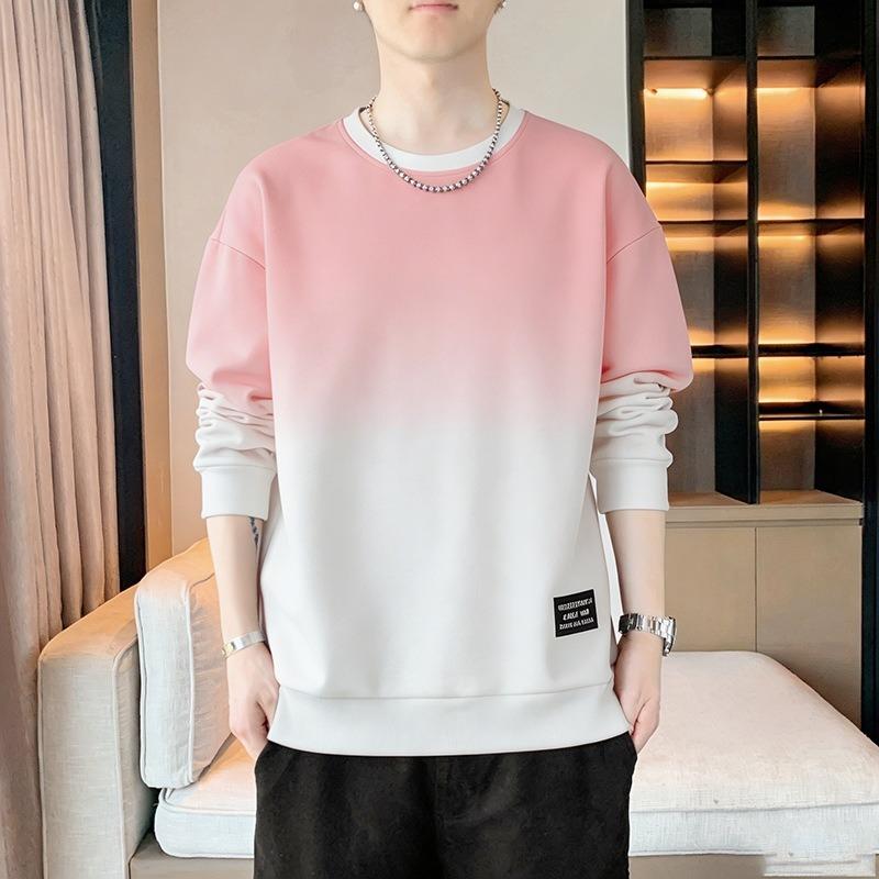 Men S Loose Long Sleeve Pullover Sweatshirt For Young Men