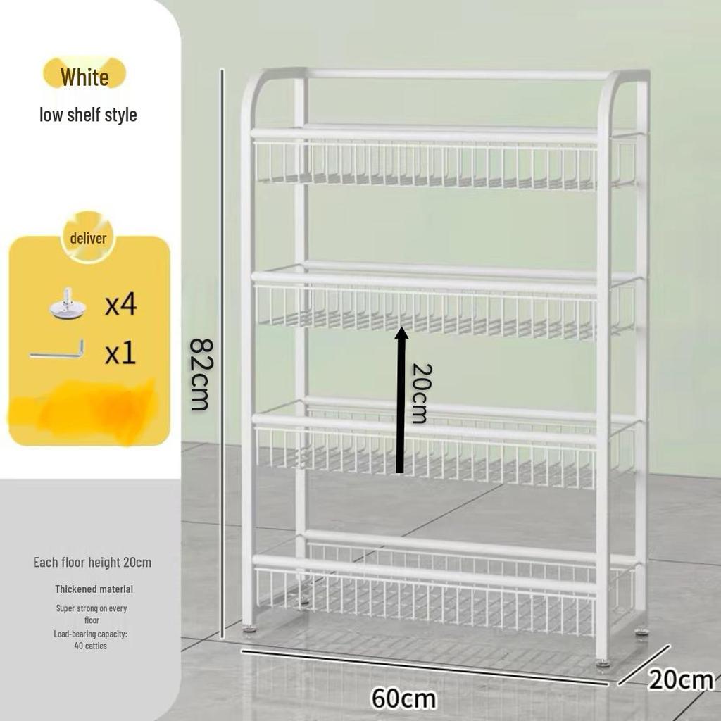 Compact Checkout Counter Shelf for Snacks and Gum Display