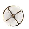 8205 Watch Movement Balance Wheel Alloy Full Swing Hairspring Watch Repair Accessories Golden