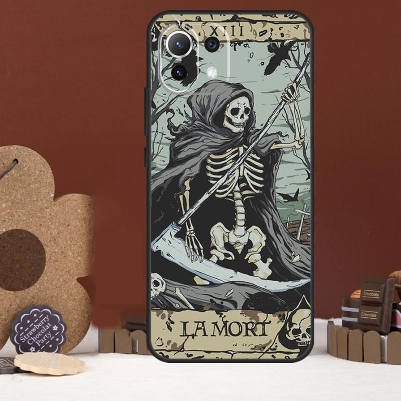 Horror Skull Gothic Case For Xiaomi 14 15 Ultra 15T 14T 13T 17 Pro Max POCO X7 Pro X5 X6 F5 F6 F7 F8 Ultra Cover