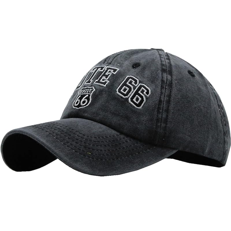 

[White Fang] hat cap vintage saliva cool outdoor casual men s ladies CZ191 (black)