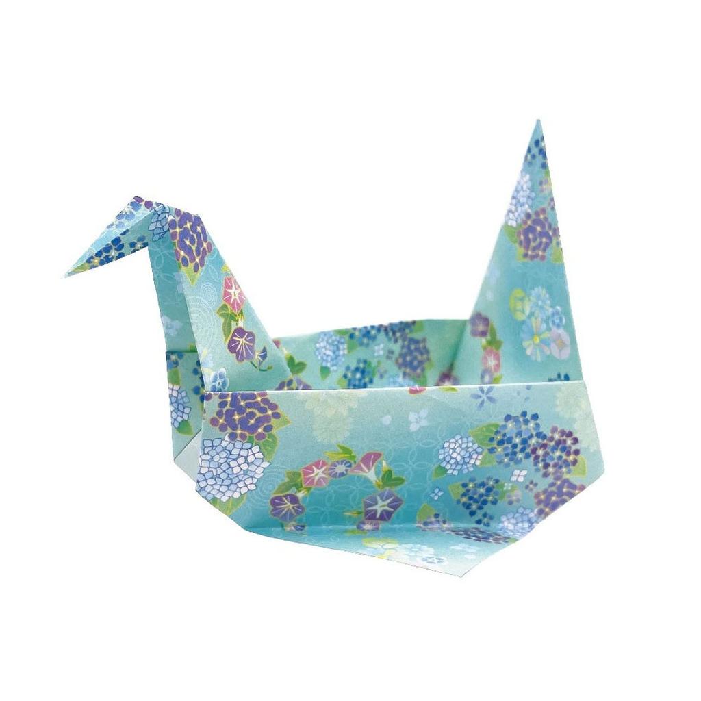 Showa Note Grim Hobby Origami Washi Chiyogami Flower Circle 5-Pack 2320985