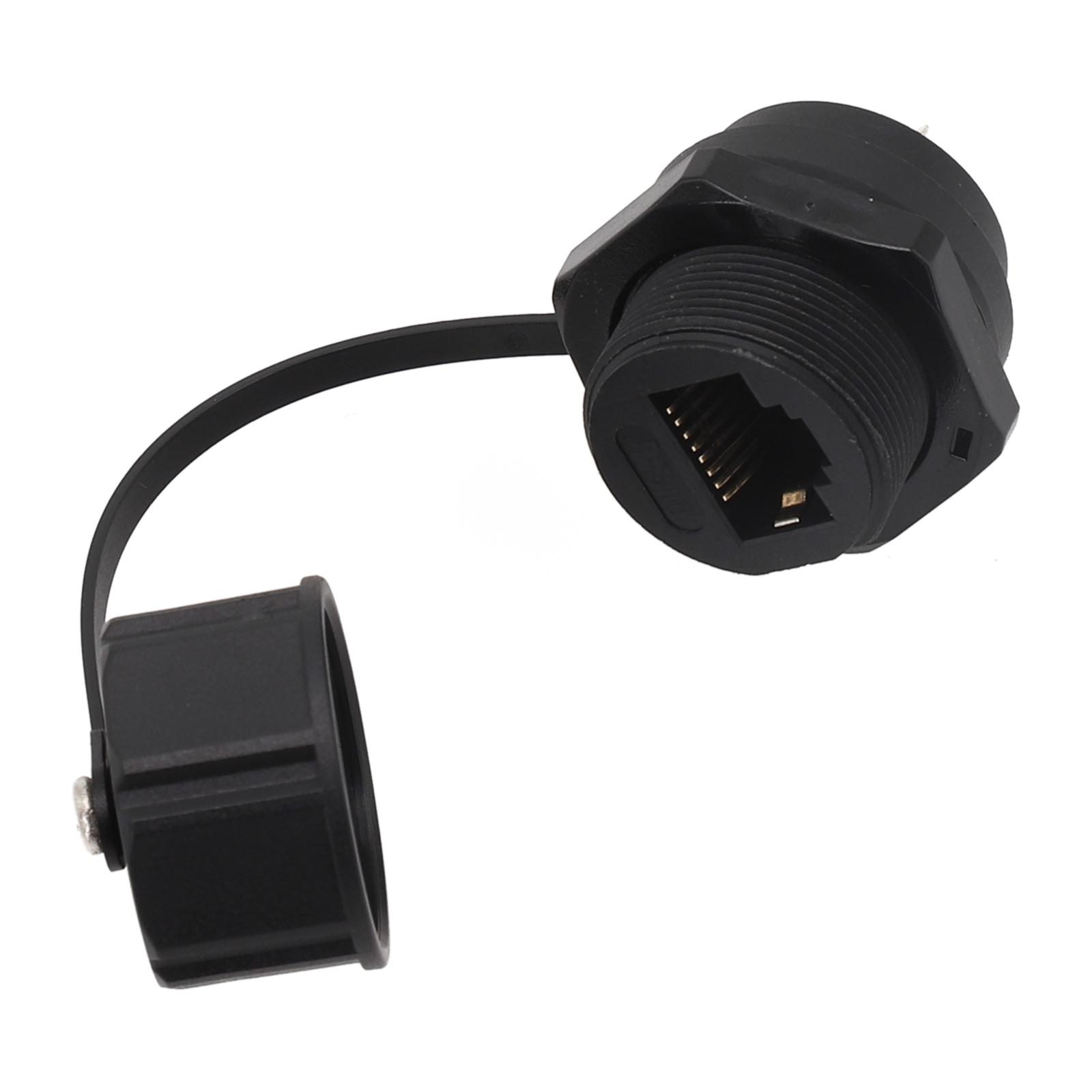 

Adapter Signal Connector Panel Mount 30*30*20 Mm 8 Pin 8P8C Socket Connector Adapter Easy Installation Female Ethernet China Mainland