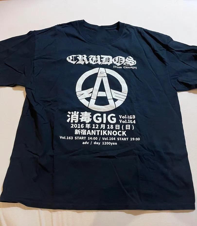 LOS CRUDOS Band Poster Tour T Shirt Black Unisex S-5XL Unisex T-Shirt XXL