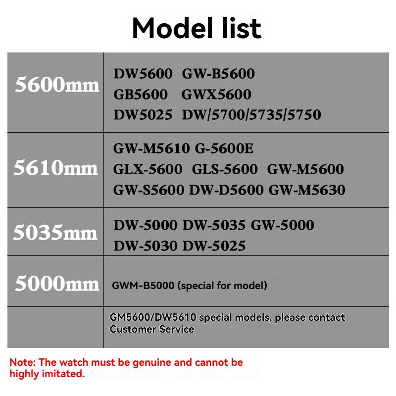 Titanium Alloy Strap For Casio GMW5610/DW5600 Circuit Board Titanium Alloy Modification Accessories, Small Square strapGMW-B5000