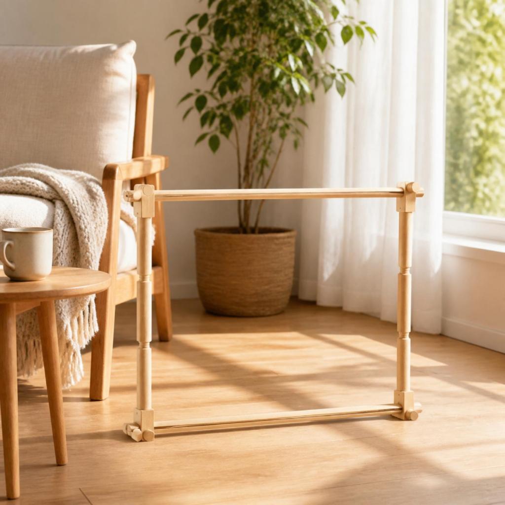 Cross-Stitch Frame Sturdy Freestanding Embroidery Stable Base