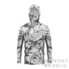 Mens Quick-Dry Fishing Shirt With Hood Face Cover UV Protection Outdoor Angling Top Lightweight Breathable Summer Wear