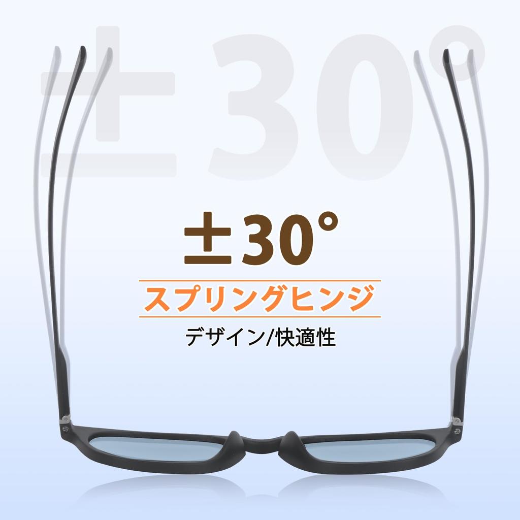 [Uacllcau] Photochromic Polarized Sunglasses for Men and Women - UV Protection, Tinted Lenses, Suitable for Golf, Driving, Fishing, Running,