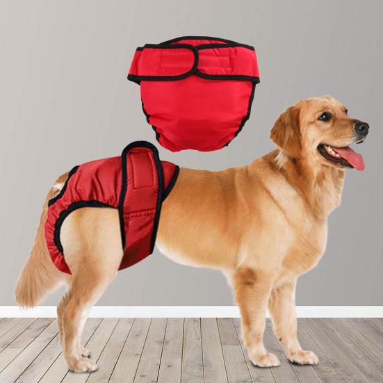 Hunde-Hygienehöschen Weich Bequem Anti-Infektion Baumwolle Haustierhund Welpe Schutzkleidung Haustierbedarf