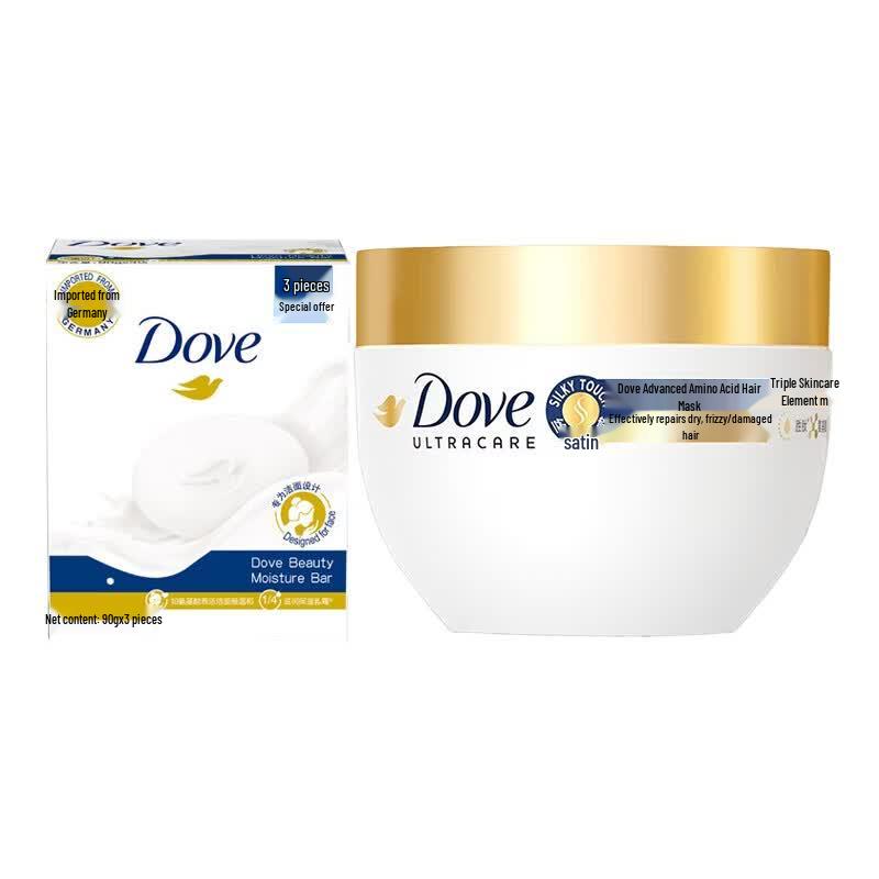Набор Dove: Маска для волос и мыло-крем