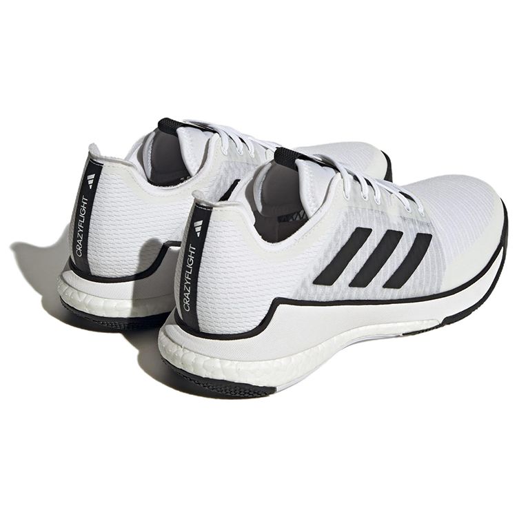 Adidas Crazyflight Hvit Svart Unisex Sneakers Skyhvit Kjerne-Svart HP3355