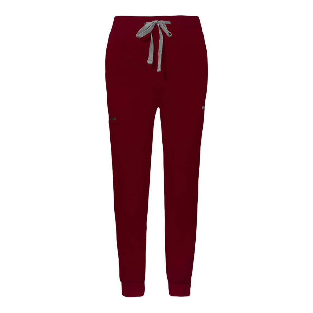 Women's Ribbed Cuffed Pants, Joggers Long Pants for Work